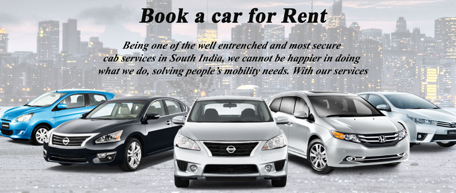 Luxury Car Rental Services in Chennai